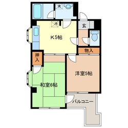 モンシャトー足利成和の物件間取画像